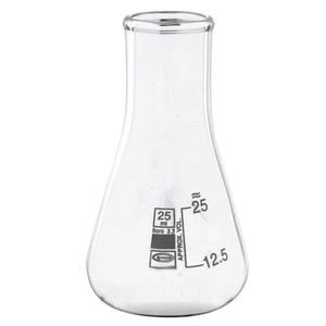 ارلن آزمایشگاهی گلاسکو کد ml 25 ظرفیت 25 میلی لیتر