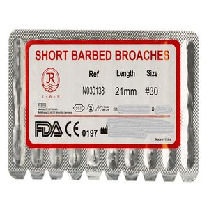 باربروچ دندانپزشکی جی دبلیو آر مدل broache 30 بسته 10 عددی