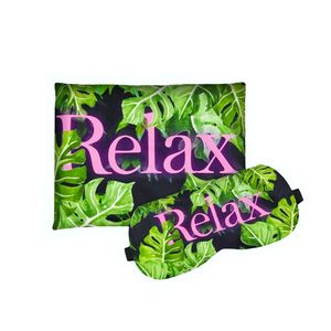 بالش طبی تادو طرح relax مدل sr104 به همراه چشم بند