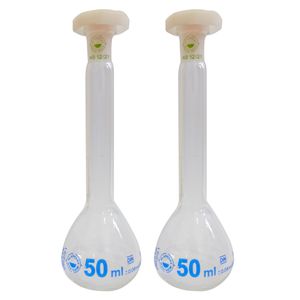 بالن آزمایشگاهی مدل ژوژه ظرفیت 50 میلی لیتر مجموعه 2 عددی