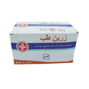 باند پانسمان زرین طب مدل 10 بسته 75 عددی