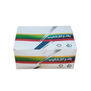 باند پانسمان شکیب مدل دور بافت بسته 60 عددی