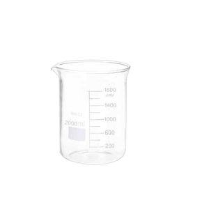 بشر آزمایشگاه مدل beaker ظرفیت 2000 میلی لیتر