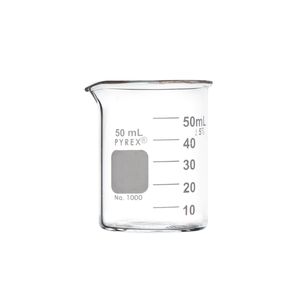 بشر آزمایشگاه مدل lfbeaker ظرفیت 50 میلی لیتر