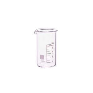بشر آزمایشگاهی مدل beaker ظرفیت 10 میلی لیتر