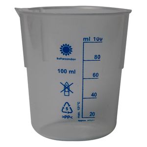 بشر آزمایشگاهی مدل conical ظرفیت 100 میلی لیتر