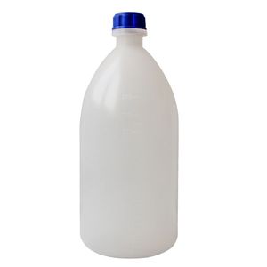 بطری آزمایشگاه مدرج مدل pla01 ظرفیت 1000 میلی لیتر
