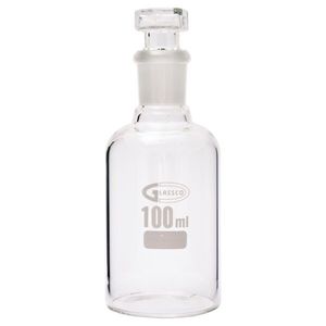 بطری مایعی آزمایشگاهی برند گلاسکو ظرفیت 100میلی لیتر