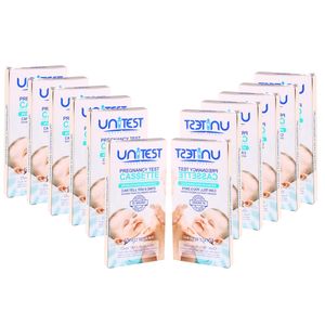 بی بی چک یونی تست مدل cassette مجموعه 12 عددی