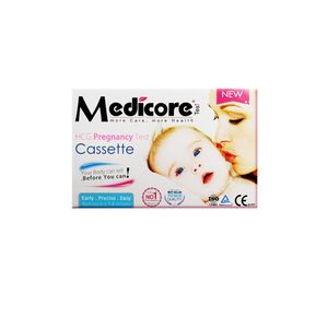 تست بارداری بی بی چک medicore مدل cassette ۹۹.۸٪