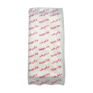 حوله یکبار مصرف نرگس طب مدل 60gr سایز 80x40 بسته 25 عددی