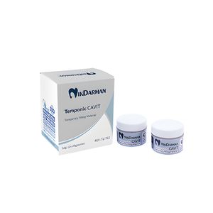 خمیر پانسمان موقت نیک درمان مدل temponic cavit وزن 28 گرم بسته 2 عددی