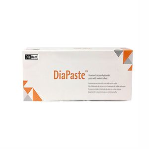 خمیر کلسیم هیدروکساید دندانپزشکی دیادنت مدل diapaste وزن 2 گرم