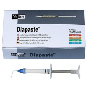 خمیر کلسیم هیدروکساید دندانپزشکی دیادنت مدل diapex plus وزن 2 گرم