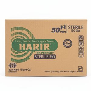 دستکش جراحی غیر پودری حریر مدل اوپی پرفکت ۷ سایز متوسط (m) بسته ۵۰ عددی