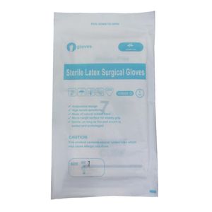 دستکش جراحی غیر پودری مدل pmp104t50 سایز کوچک (s) بسته 50 عددی