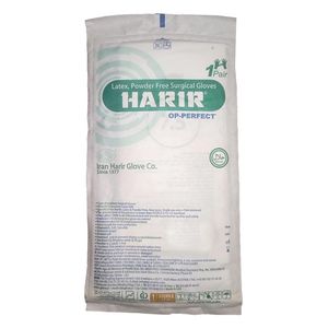 دستکش جراحی لاتکس دستکش حریر مدل op perfect سایز 7.5 بسته 50 عددی