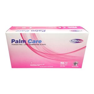 دستکش لاتکس پالم کار مدل 01m سایز مدیوم بسته 100 عددی