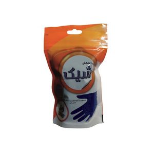 دستکش نیتریل شیک مدل b l سایز لارج بسته 10 عددی