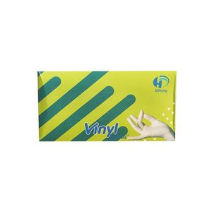 دستکش وینیل مدل dihong سایز لارج بسته 100 عددی