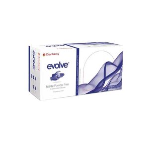 دستکش کرنبری مدل evolve سایز x small بسته 100 عددی