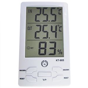 دماسنج محیطی و رطوبت سنج دیجیتال کی ایی مدل kt 905