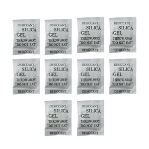 رطوبت گیر سیلیکا ژل مدل rh1 وزن 1 گرم بسته 10 عددی