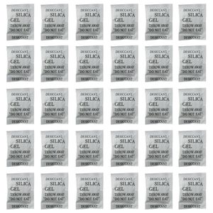 رطوبت گیر سیلیکا ژل مدل rh3 وزن 1 گرم بسته 30 عددی