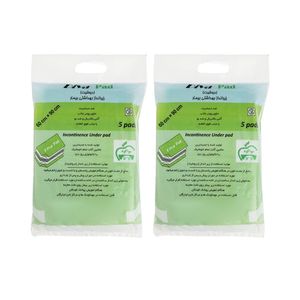 زیر انداز بهداشتی بیمار دیوا مدل دروشیت بسته 2 عددی