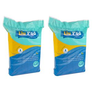 زیر انداز بهداشتی لیاپد مدل pa008 مجموعه 2 عددی