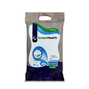 زیرانداز بهداشتی گرین هلث کد l5 50 مجموعه 30 عددی