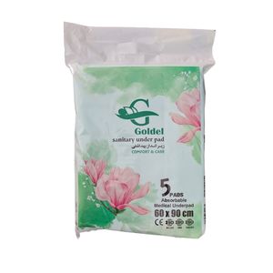 زیرانداز یکبار مصرف بهداشتی گلدل مدل g1 مجموعه 30 عددی