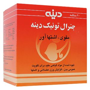 ساشه جنرال تونیک دینه بسته 20 عددی