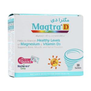 ساشه منیزیم مگترا دی با طعم پرتقال نیچرز اونلی بسته 30 عددی
