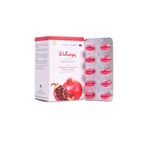 سافت ژل پومگا 5 وشا دارو بسته 60 عددی