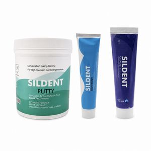 ست قالب گیری دندانپزشکی پارلا  مدل c silicon مجموعه 3 عددی