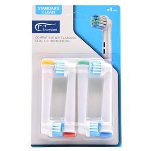 سری یدک مسواک برقی اسنودنت مدل standard clean بسته 4 عددی