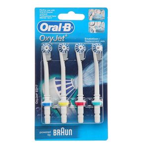 سری یدک مسواک برقی اورال بی مدل ed 17 4 oxyjet بسته 4 عددی