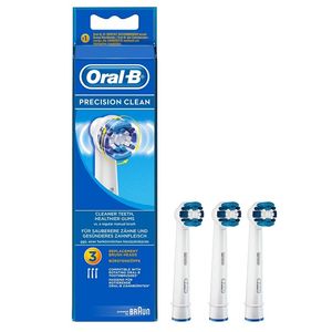 سری یدک مسواک برقی اورال بی مدل precision clean بسته 3 عددی