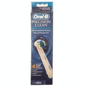 سری یدک مسواک برقی اورال بی مدل precision clean بسته 4 عددی