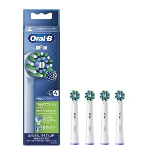 سری یدک مسواک برقی اورال بی مدل pro expert cross action بسته ۴ عددی