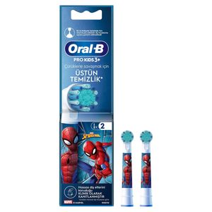 سری یدک مسواک برقی اورال بی مدل spider man pro بسته 2 عددی