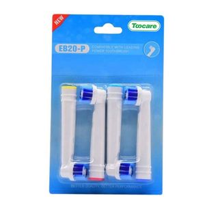 سری یدک مسواک برقی تیکر مدل eb20 p بسته 4 عددی
