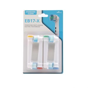 سری یدک مسواک برقی مدل standard clean بسته 4 عددی