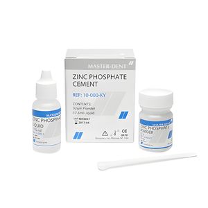 سمان زينک فسفات مستر دنت مدل zinc phosphate cement مقدار 32 گرم