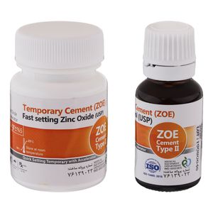 سمان زینک اکساید اوژنول مروابن مدل zoe type2 بسته 2 عددی