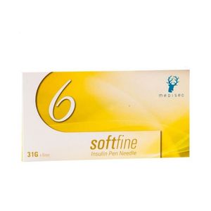 سوزن قلم انسولین مدی سک سافت فاین کد 6 بسته 100 عددی