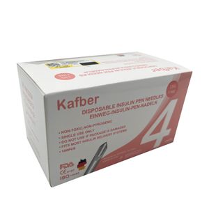 سوزن قلم انسولین کافبر مدل 33g سایز 4 میلی متر بسته 100 عددی