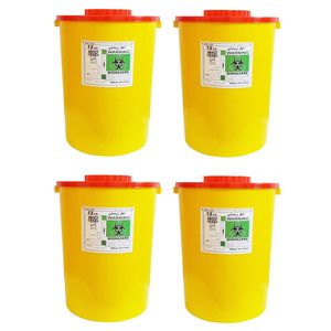 سیفتی باکس بیوسیف کد m700 ظرفیت 12000 میلی لیتر بسته 4 عددی