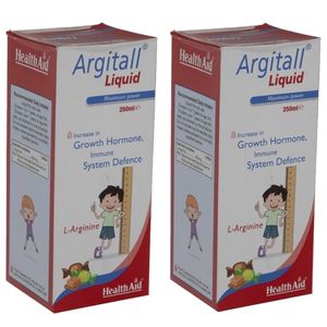 شربت آرژیتال هلث اید   250 میلی لیتر بسته دو عددی